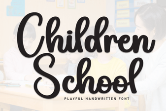 Creative Font Ideas for Children's School Projects