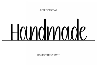 Unique Handmade Fonts for Creative Projects