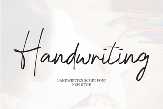 Beautiful Handwriting Fonts for Your Creative Projects