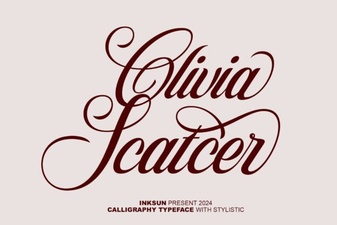 Olivia Font: Free Script Font for Creative Projects