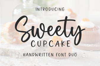 Sweet Cupcake Font: Craft Creative & Fun Designs